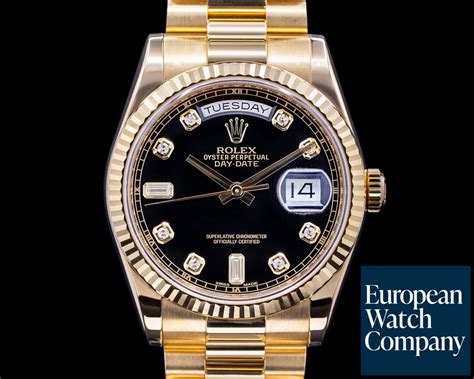 rolex 118238 cinturino pelle|rolex diamond bezel 118238.